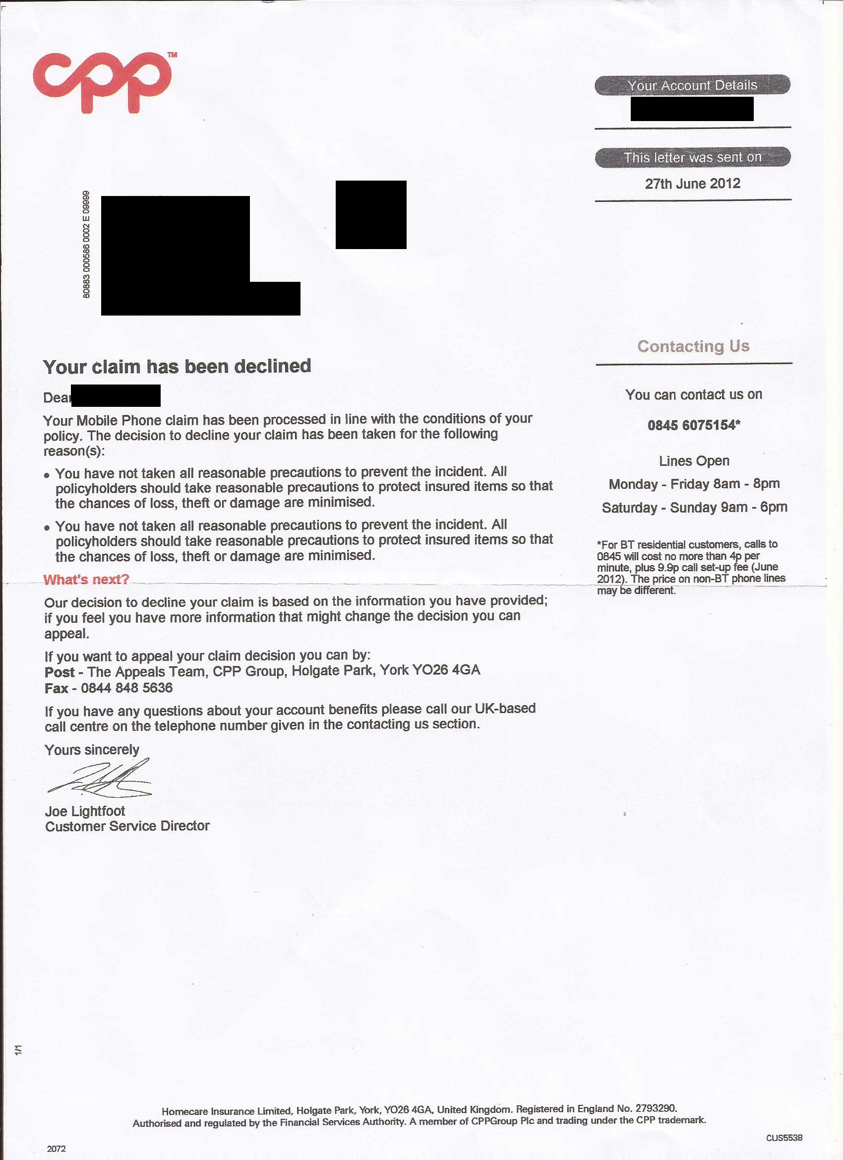 serial number on your national insurance letter