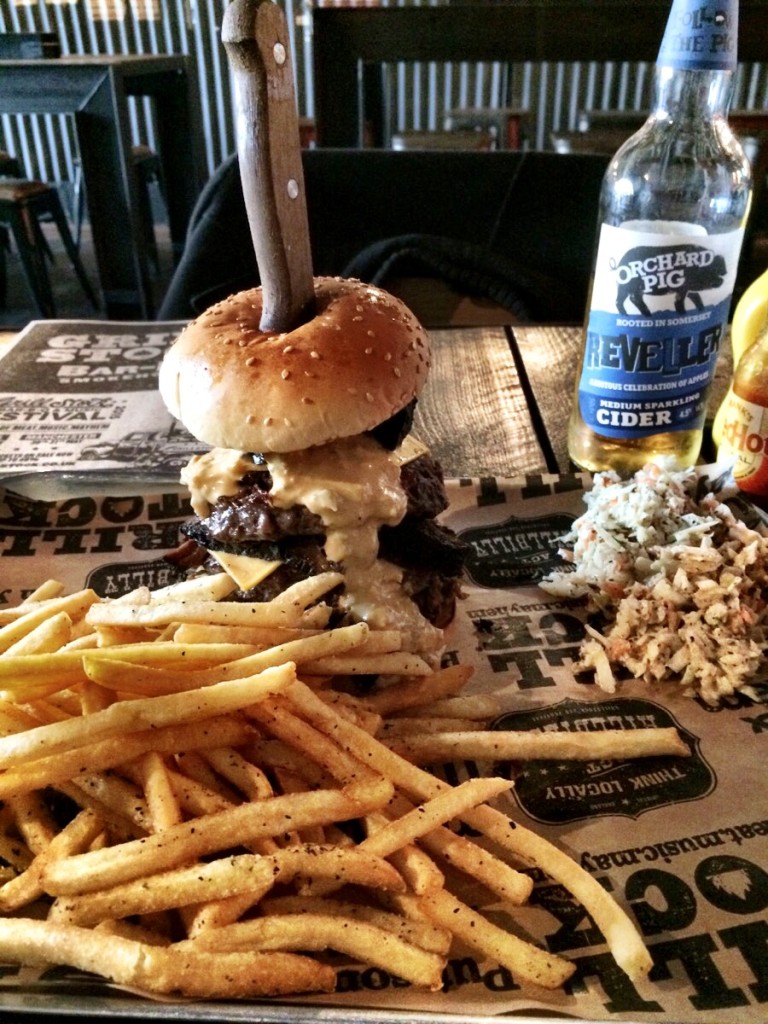 The Lockjaw burger from Grillstock